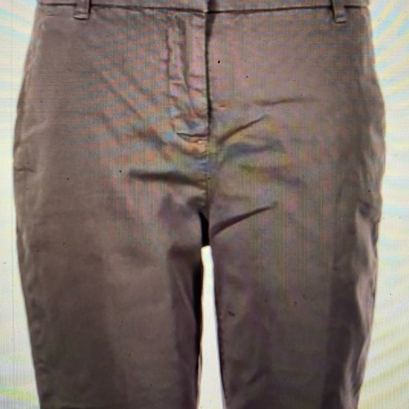🌸Awesome JCrew Kahkis size 6. Gray - Picture 5 of 6